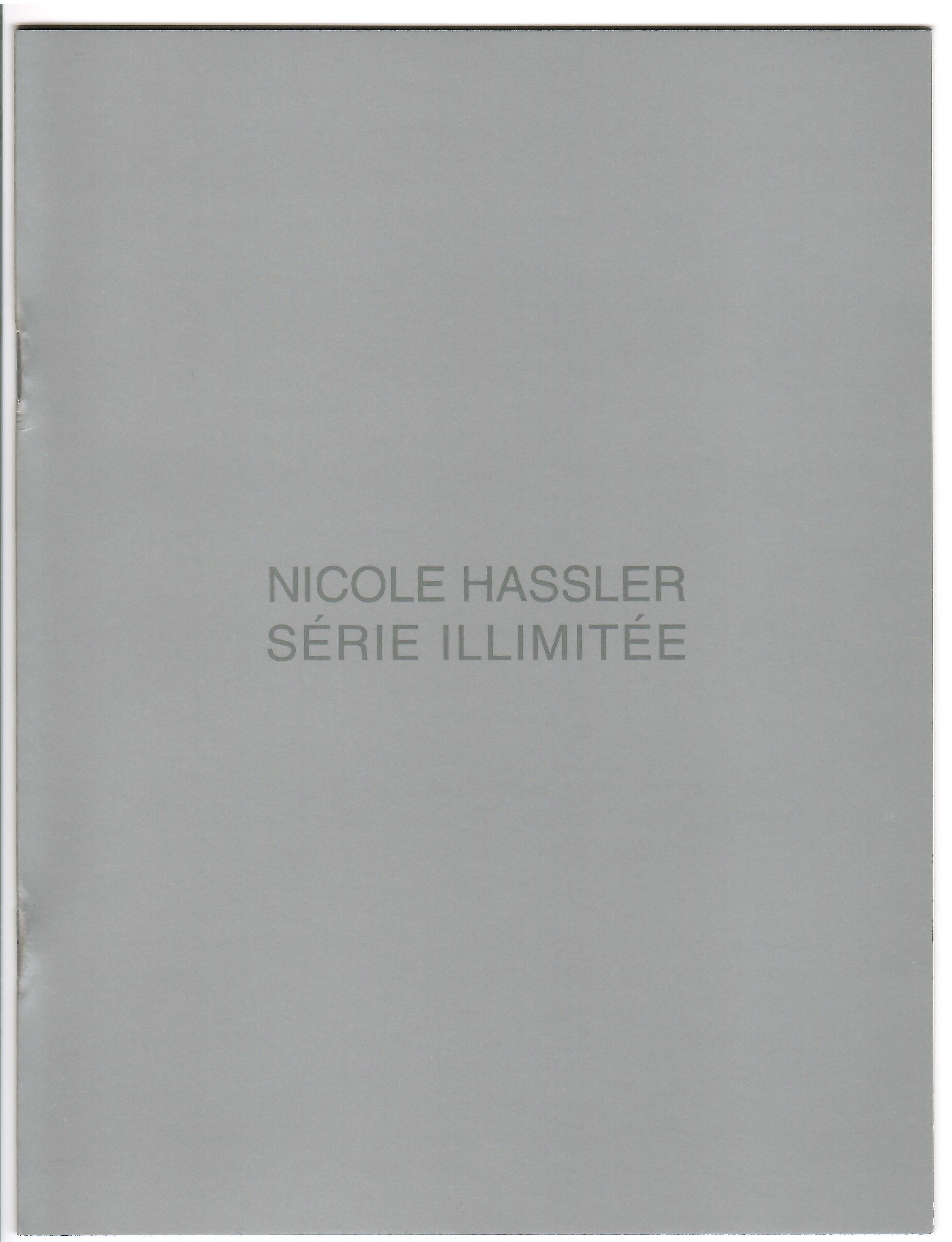 Nicole Hassler / Série illimitée